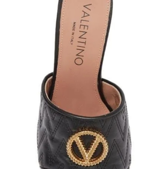 ✨️ Valentino Venere Black Heels w/ Dustbag - Size 9 😍 - Picture 9 of 10